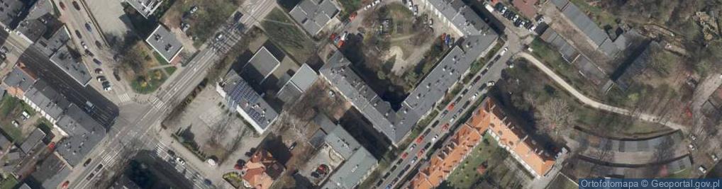 Zdjęcie satelitarne Firma Informatyczno Szkoleniowa Infopol Paweł Stochaj