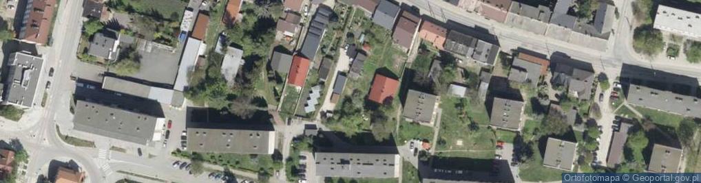 Zdjęcie satelitarne Inglad Computer Systems Przeds Usługowo Handlowe Boruń D Szmidt A