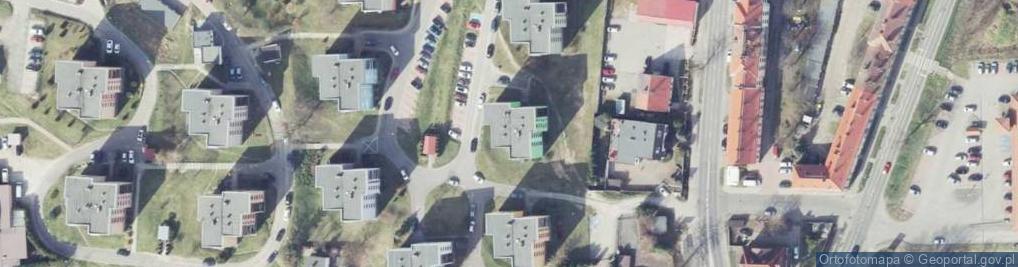 Zdjęcie satelitarne Przedsiębiorstwo Usług Komputerowych Grafik