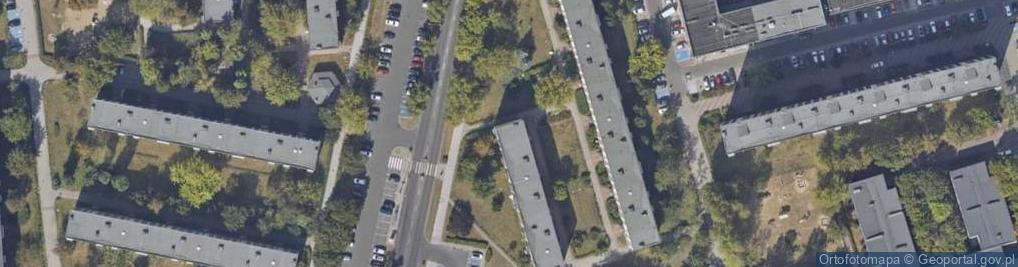 Zdjęcie satelitarne Systemy Komputerowe i Telewizyjne Datasys Robert Czyrski