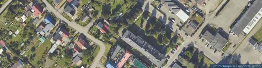 Zdjęcie satelitarne Usługi Informatyczne-Administracja Sieci Komputerowych Tadeusz Ciszewski