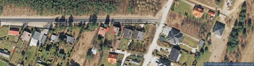 Zdjęcie satelitarne Usługi Informatyczne Ama