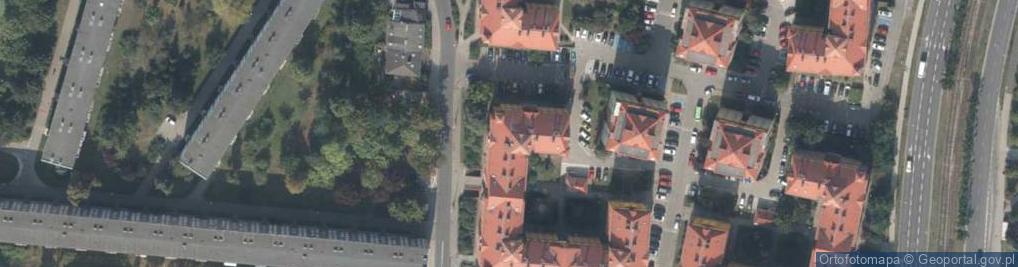 Zdjęcie satelitarne Usługi Informatyczne Geodezja