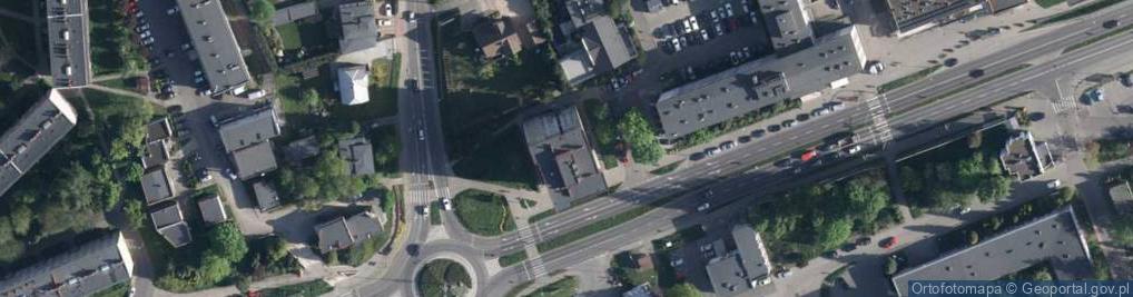 Zdjęcie satelitarne Usługi Informatyczne i Szkoleniowe