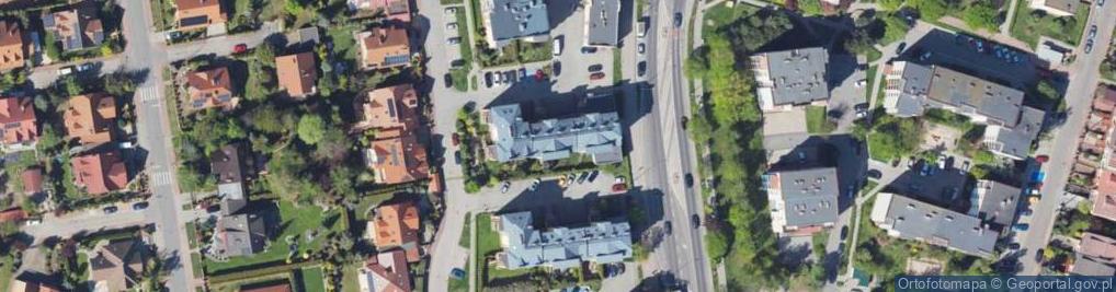 Zdjęcie satelitarne Usługi Informatyczne Nika Systems