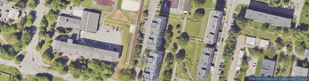 Zdjęcie satelitarne Usługi Informatyczne Oraz Transportowe