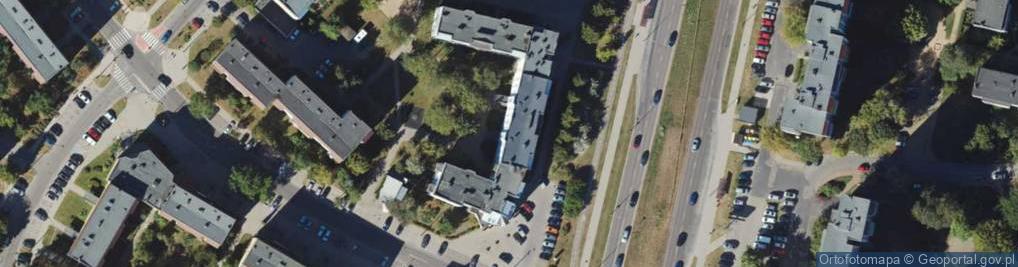 Zdjęcie satelitarne Usługi Informatyczno Komputerowe