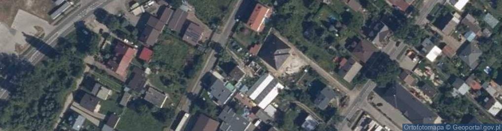 Zdjęcie satelitarne z - Link Usługi Teleinformatyczne Mariusz Okrzeja
