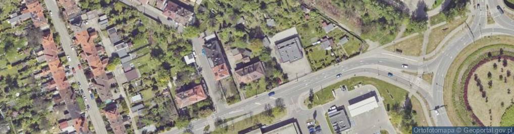 Zdjęcie satelitarne Zakład Usług Elektronicznych i Komputerowych