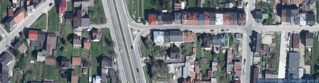 Zdjęcie satelitarne Zakład Usług Informatycznych Łapsa