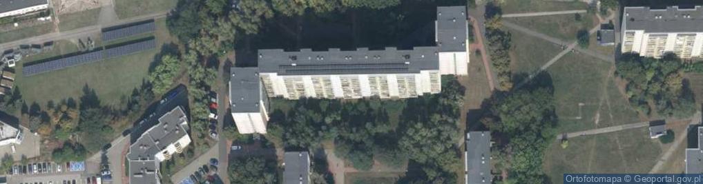 Zdjęcie satelitarne Zakład Usług Informatycznych Tapika