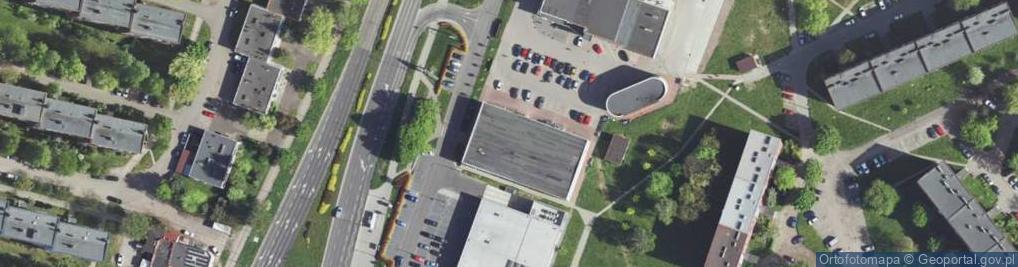 Zdjęcie satelitarne ING Bank Śląski - Oddział