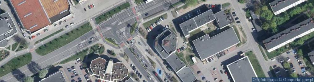 Zdjęcie satelitarne ING Bank Śląski - Oddział