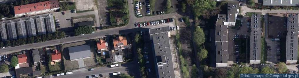 Zdjęcie satelitarne Komenda Miejska Policji Sekcja Patrolowa i Ruchu Drogowego