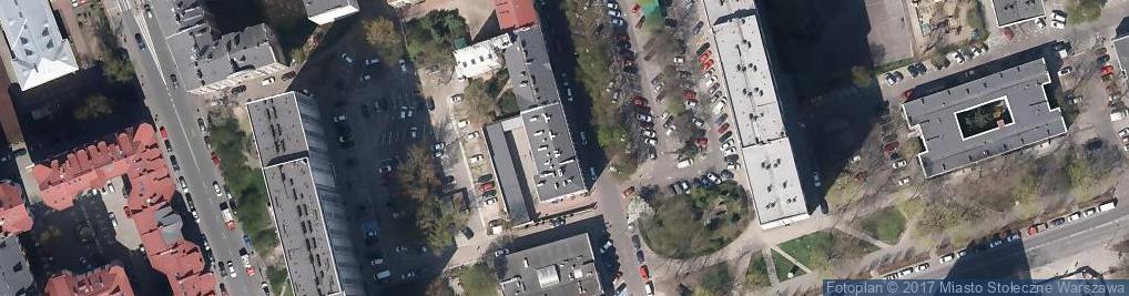 Zdjęcie satelitarne Wydział Ruchu Drogowego Komenda Stołeczna Policji