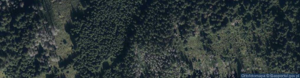 Zdjęcie satelitarne Klinowa Czuba