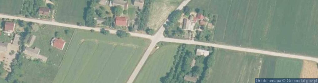 Zdjęcie satelitarne Aleksandrów (powiat jędrzejowski)