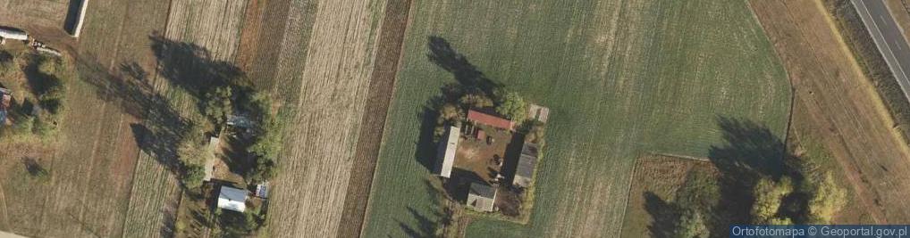 Zdjęcie satelitarne Anielin (powiat kutnowski)