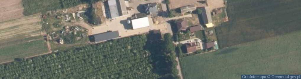 Zdjęcie satelitarne Annów (powiat poddębicki)