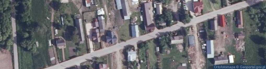 Zdjęcie satelitarne Aulakowszczyzna