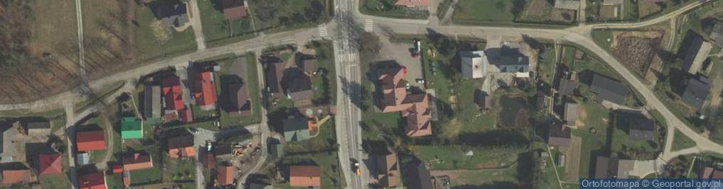 Zdjęcie satelitarne Baczków (województwo małopolskie)