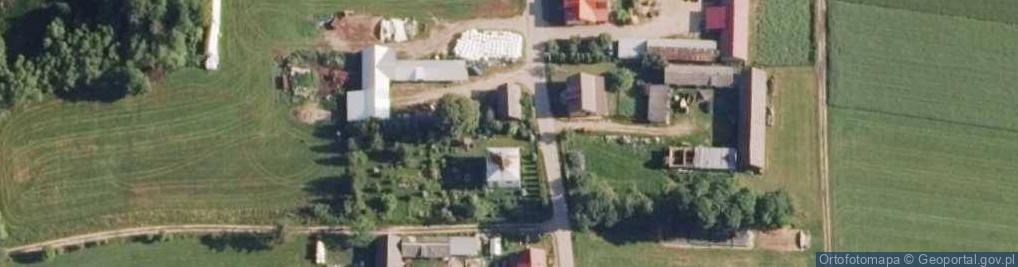 Zdjęcie satelitarne Bagienice (powiat łomżyński)