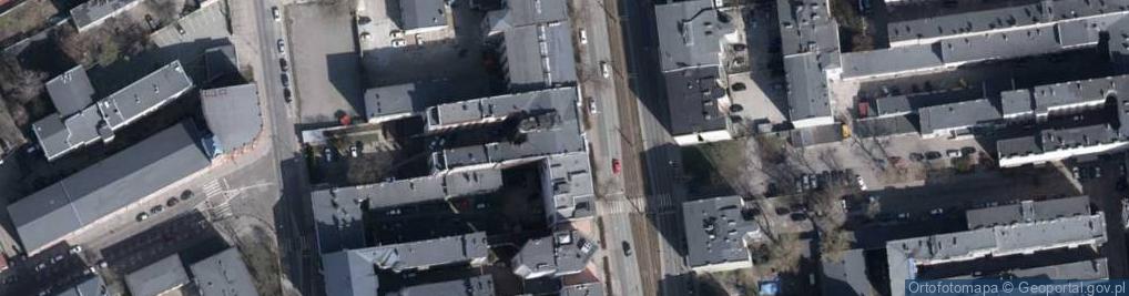 Zdjęcie satelitarne Bank przy Kościuszki 63 