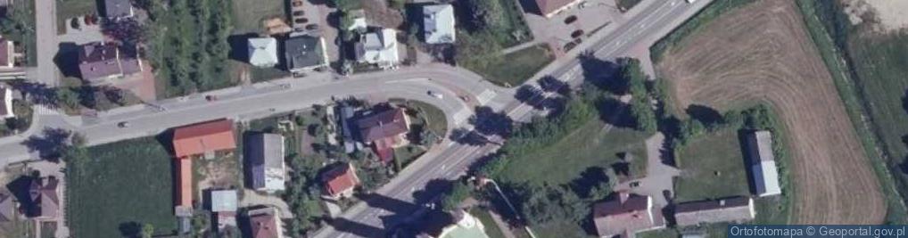 Zdjęcie satelitarne Bargłów Kościelny