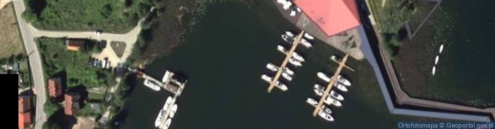 Zdjęcie satelitarne Baza Żeglarska Cicha Zatoka