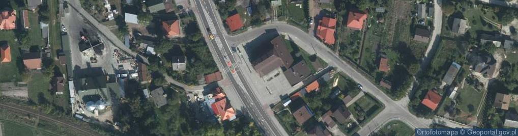 Zdjęcie satelitarne Bełżec
