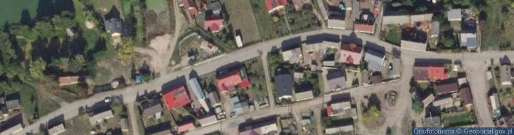 Zdjęcie satelitarne Biała (gmina Wieleń)