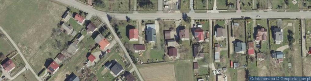 Zdjęcie satelitarne Biała (województwo małopolskie)