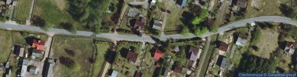 Zdjęcie satelitarne Białobrzeg Dalszy
