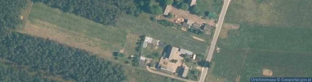 Zdjęcie satelitarne Biały Ług (województwo świętokrzyskie)