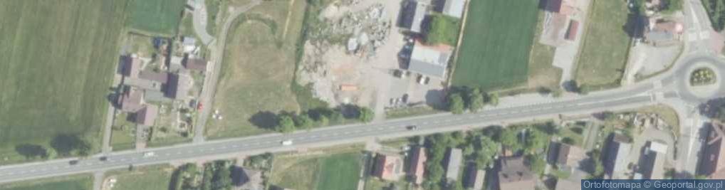 Zdjęcie satelitarne Bierdzany