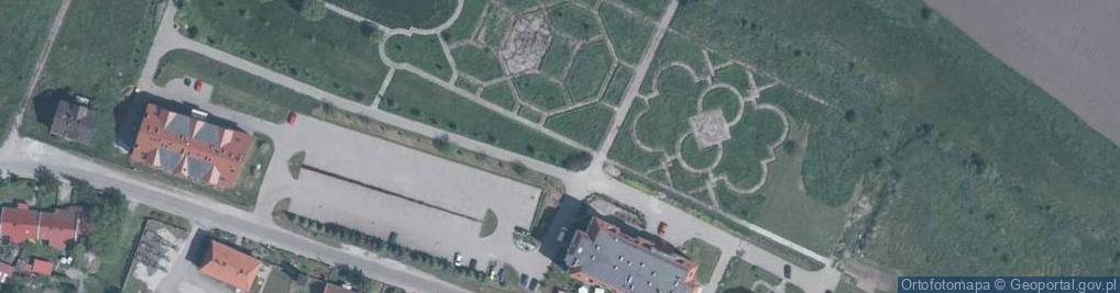 Zdjęcie satelitarne Biskupice Podgórne