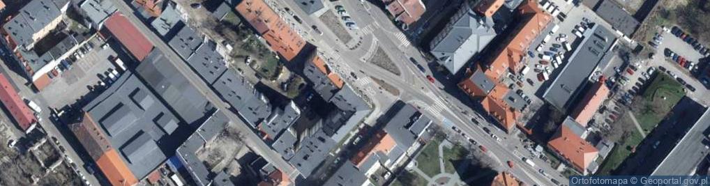 Zdjęcie satelitarne Biuro Obsługi Ruchu Turystycznego PTTK Rybnica Leśna