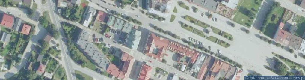 Zdjęcie satelitarne Biuro Obsługi Ruchu Turystycznego PTTK