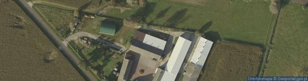 Zdjęcie satelitarne Błonice