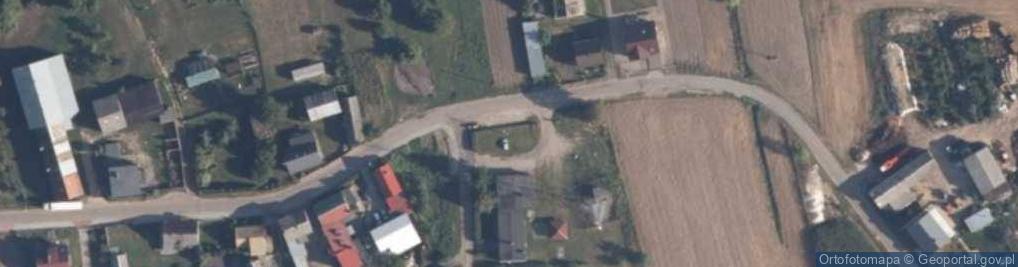 Zdjęcie satelitarne Bługowo (gmina Złotów)