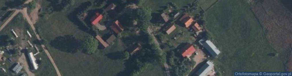 Zdjęcie satelitarne Borki (powiat olecki)