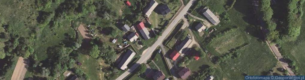 Zdjęcie satelitarne Borkówka