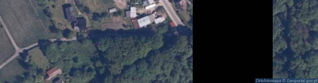 Zdjęcie satelitarne Borkowo (powiat sławieński)