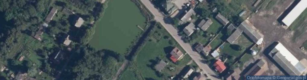 Zdjęcie satelitarne Borkowo Wielkie (województwo mazowieckie)