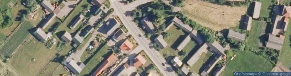 Zdjęcie satelitarne Borkowo (województwo podlaskie)