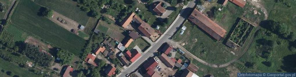 Zdjęcie satelitarne Borów (województwo lubuskie)