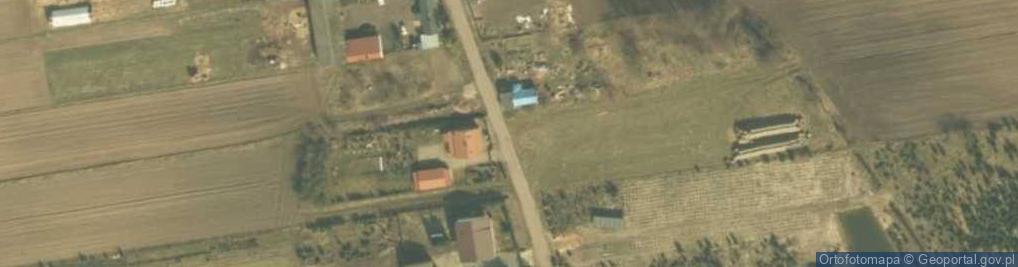 Zdjęcie satelitarne Borszyn
