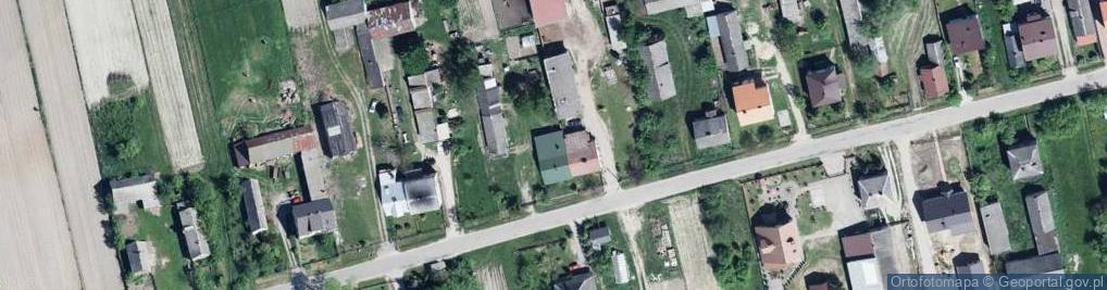 Zdjęcie satelitarne Brusów