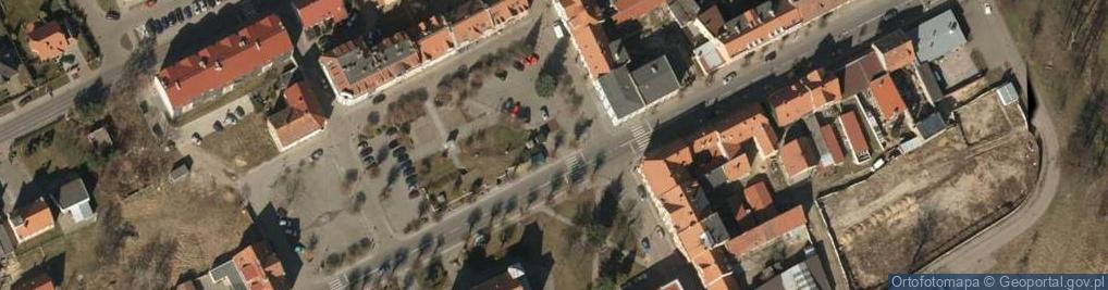 Zdjęcie satelitarne Brzeg Dolny