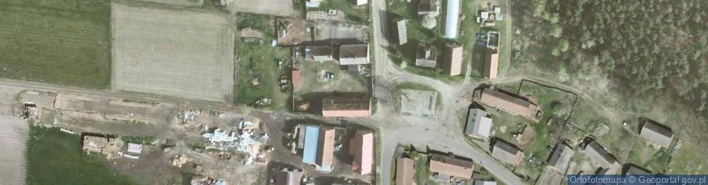 Zdjęcie satelitarne Brzezina Sułowska